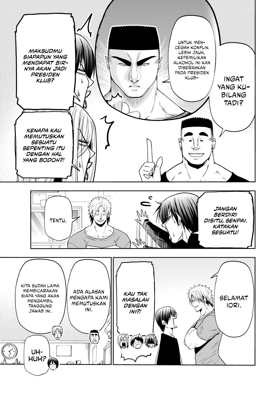 Grand Blue Chapter 105 Gambar 40