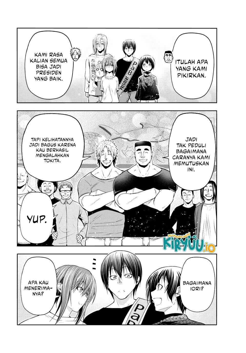 Grand Blue Chapter 105 Gambar 43