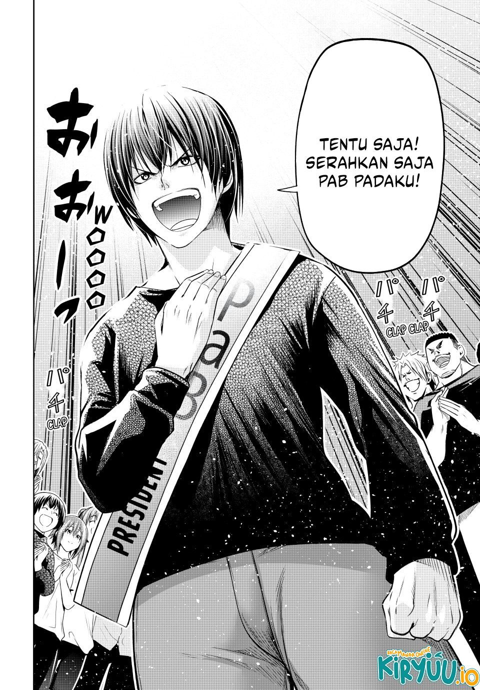 Grand Blue Chapter 105 Gambar 45