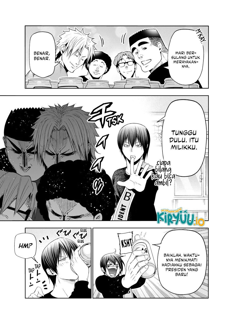 Grand Blue Chapter 105 Gambar 46
