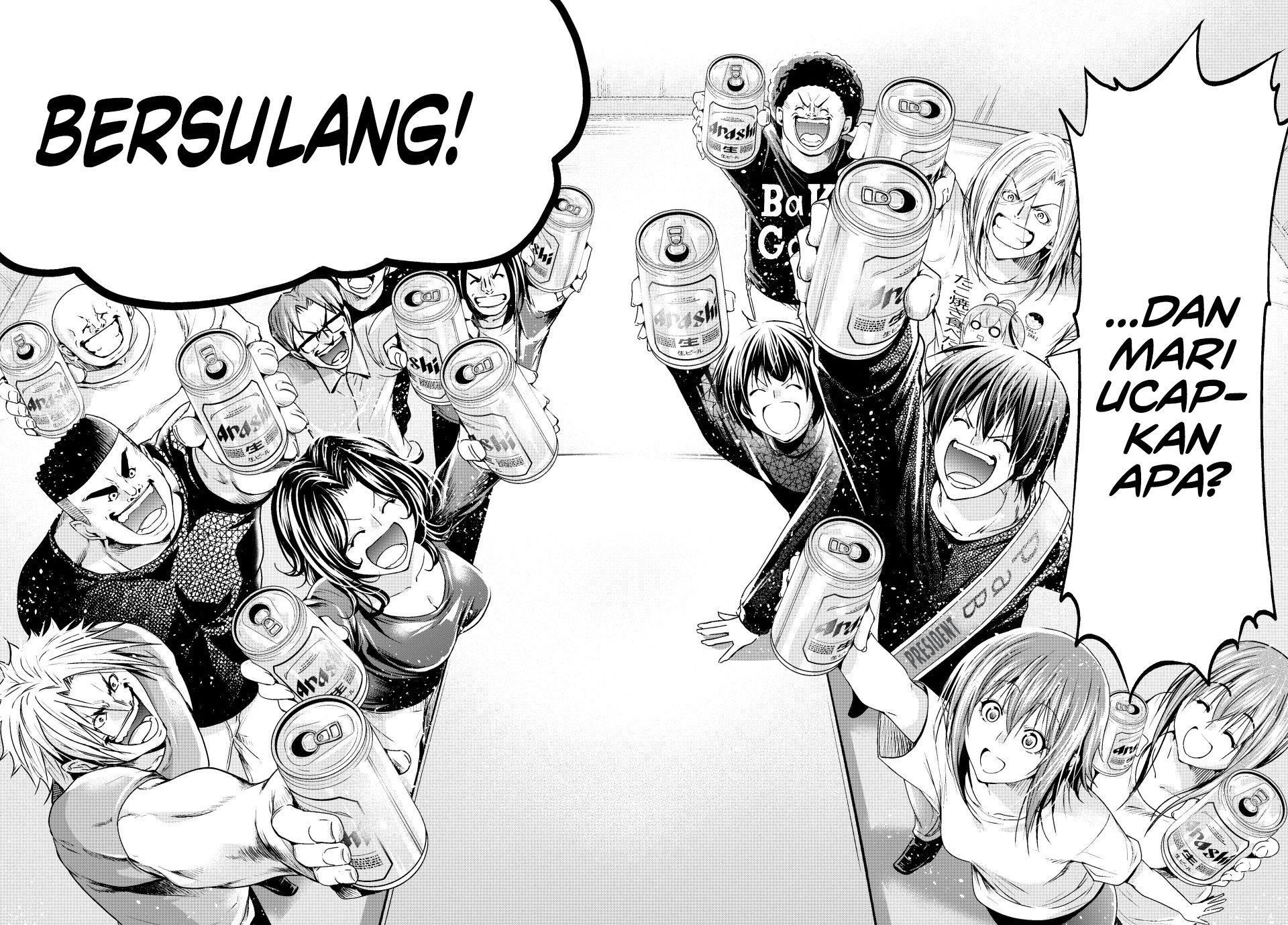 Grand Blue Chapter 105 Gambar 51