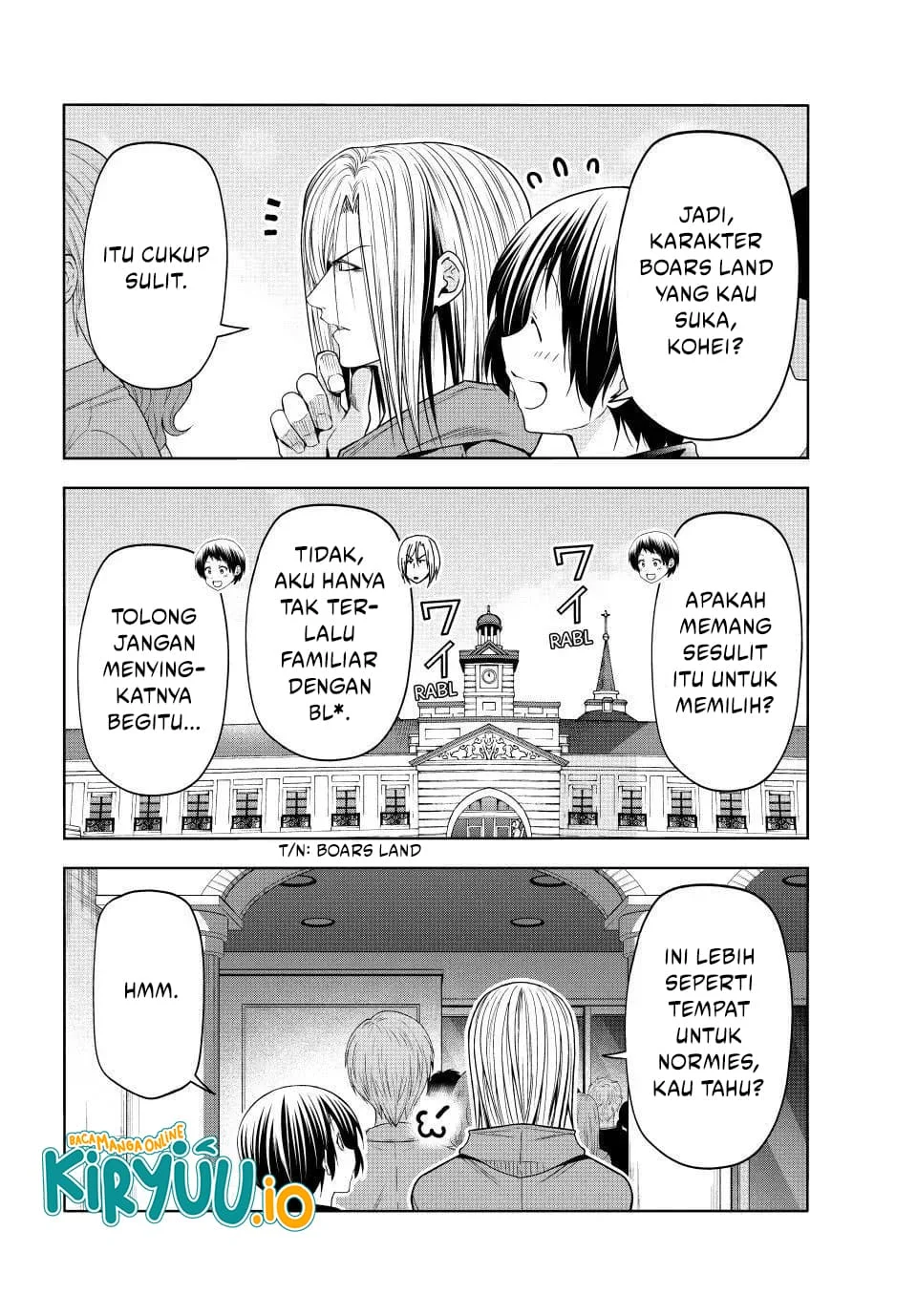 Grand Blue Chapter 106 Gambar 35