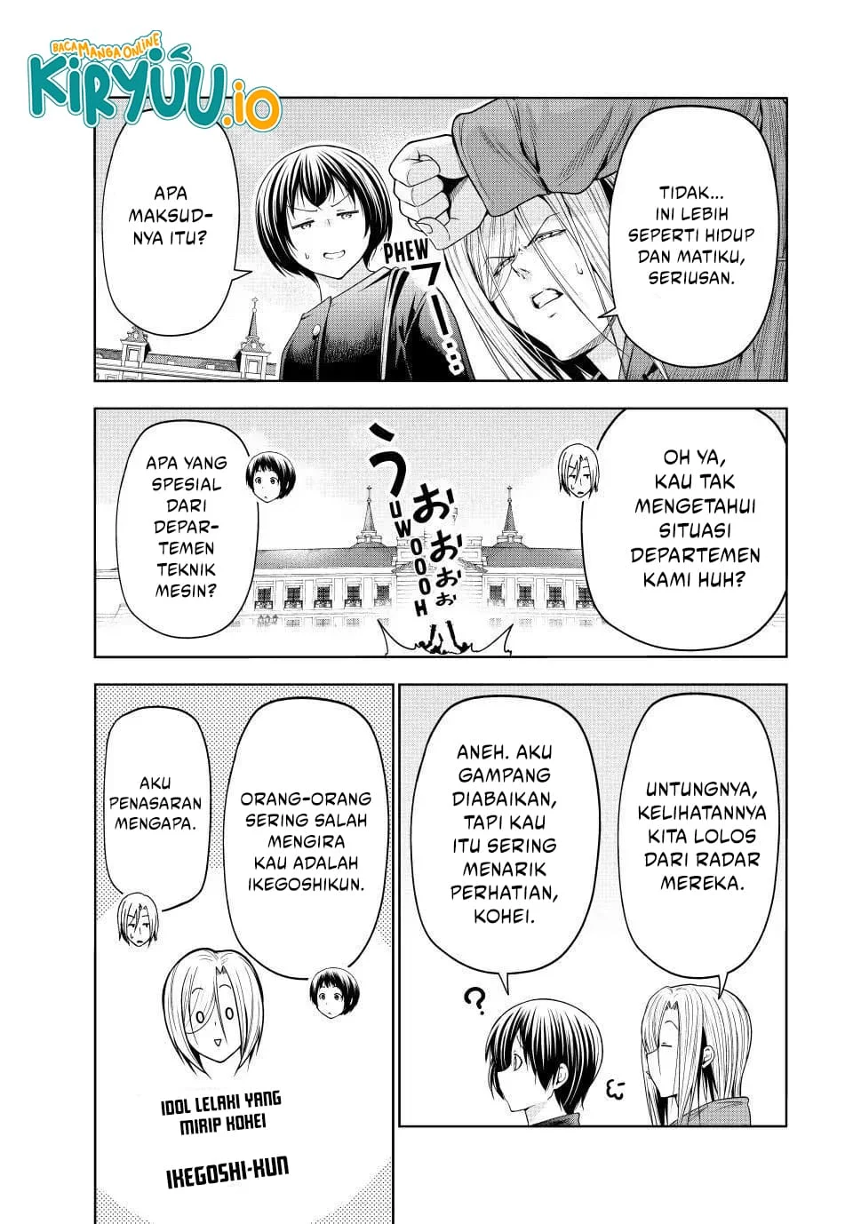 Grand Blue Chapter 106 Gambar 40