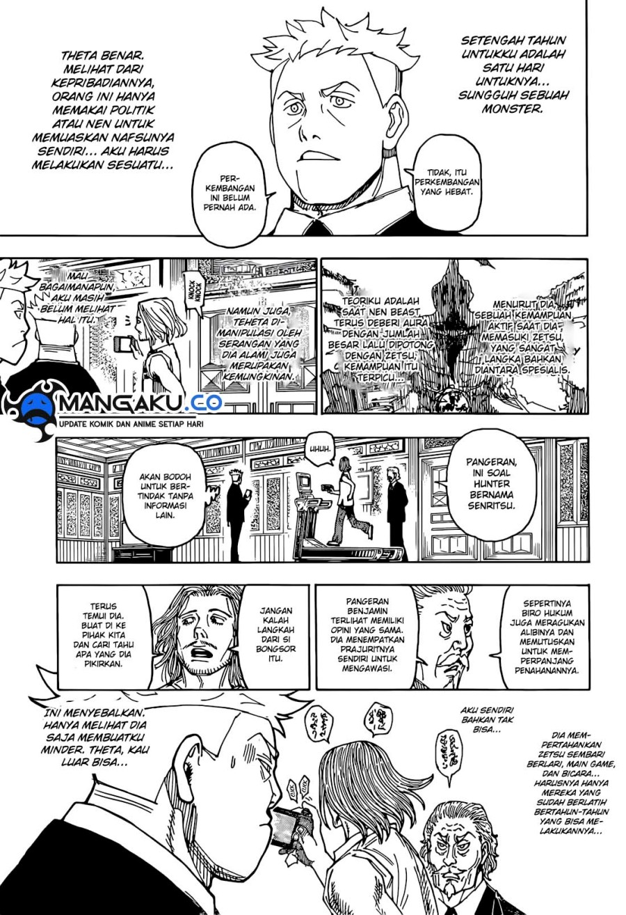 Hunter x Hunter Chapter 402 Gambar 6