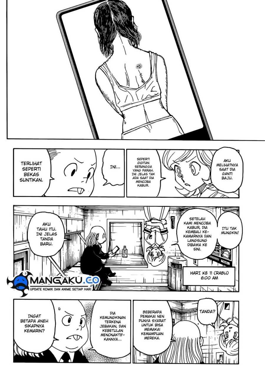 Hunter x Hunter Chapter 402 Gambar 7