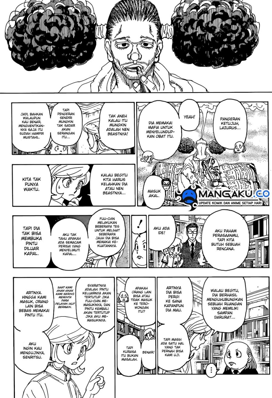 Hunter x Hunter Chapter 402 Gambar 9