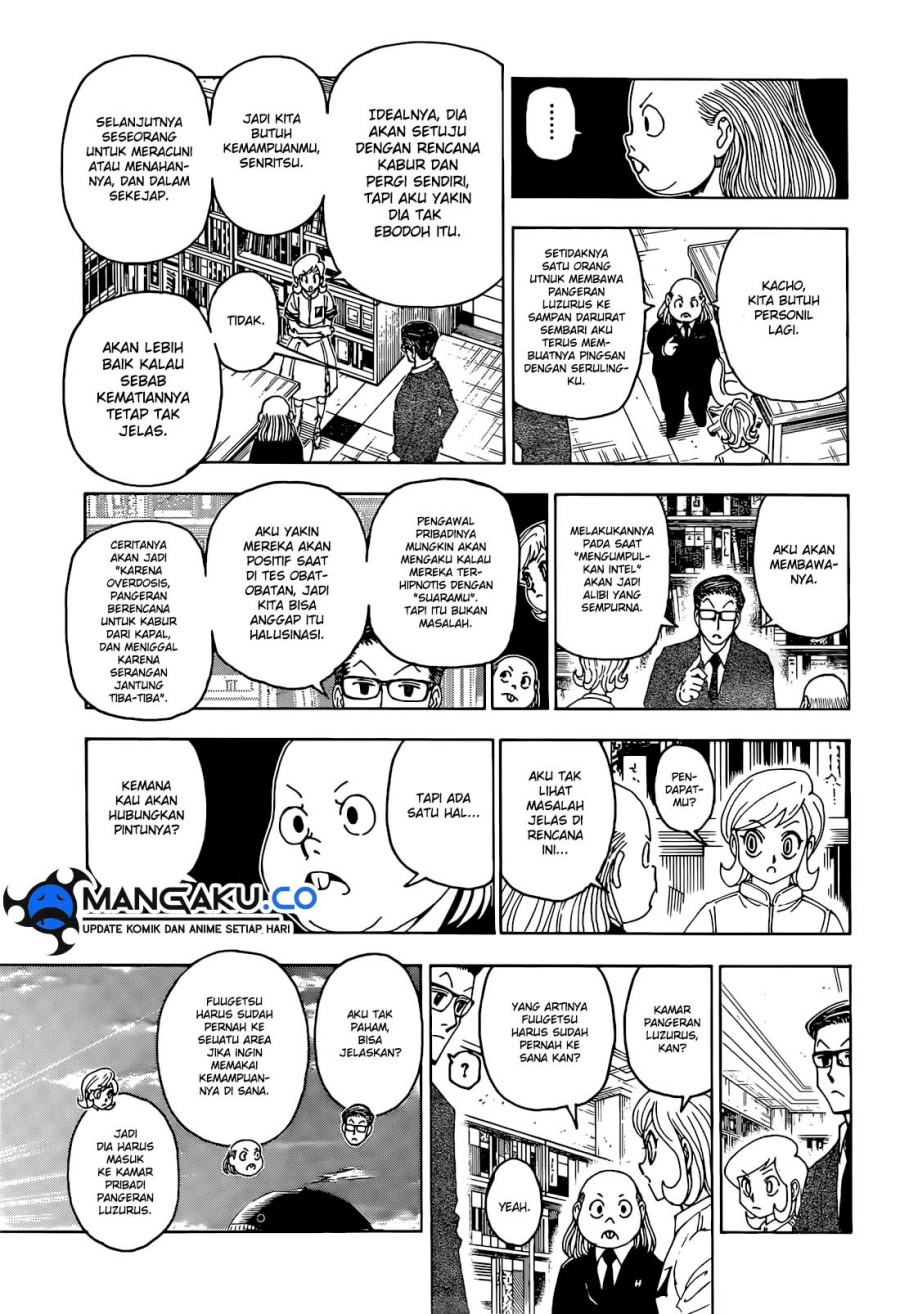 Hunter x Hunter Chapter 402 Gambar 10
