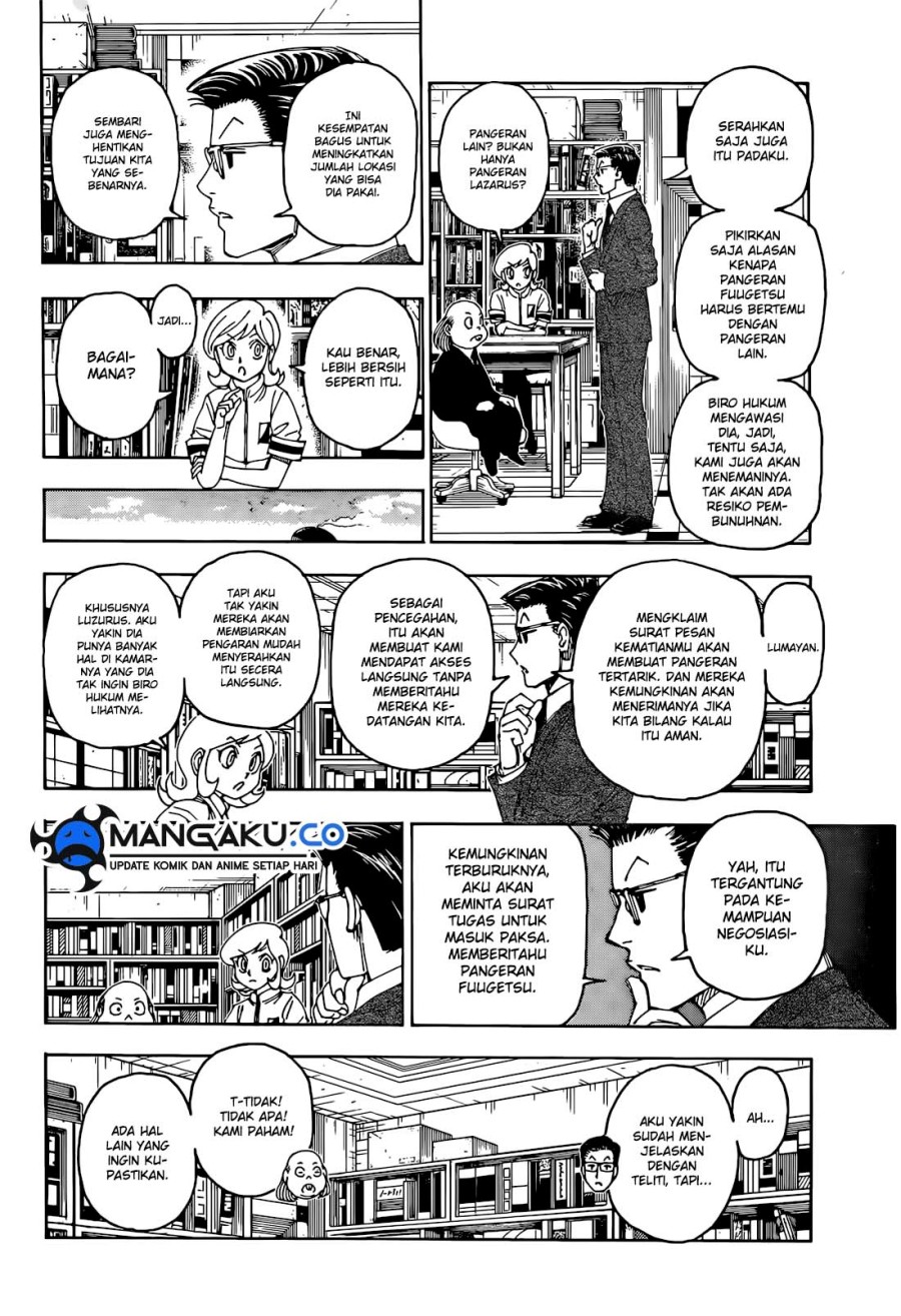 Hunter x Hunter Chapter 402 Gambar 11