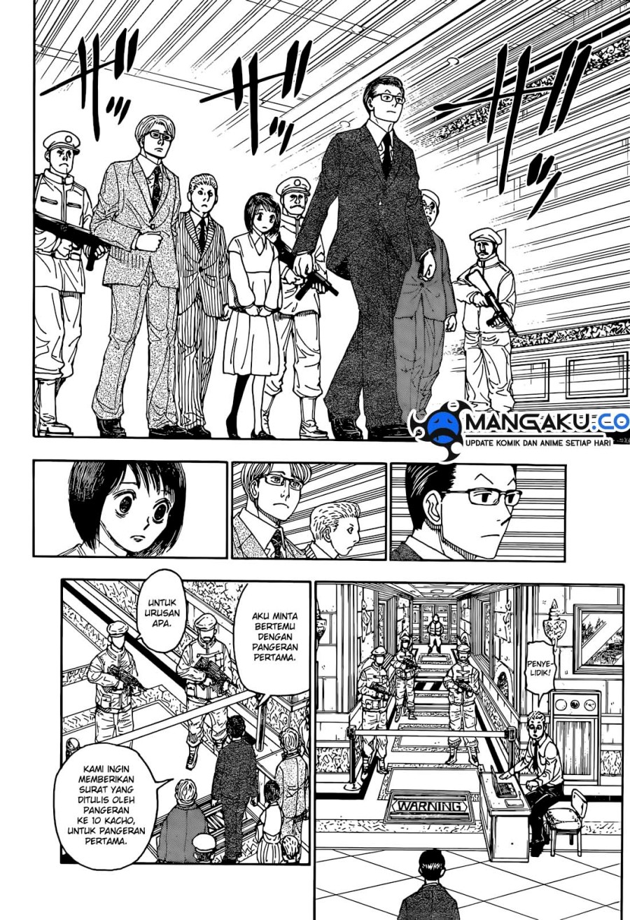 Hunter x Hunter Chapter 402 Gambar 13
