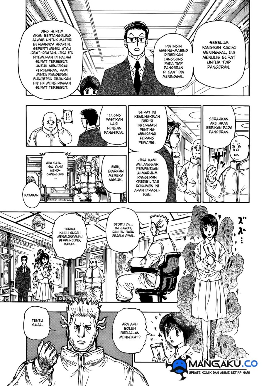 Hunter x Hunter Chapter 402 Gambar 14