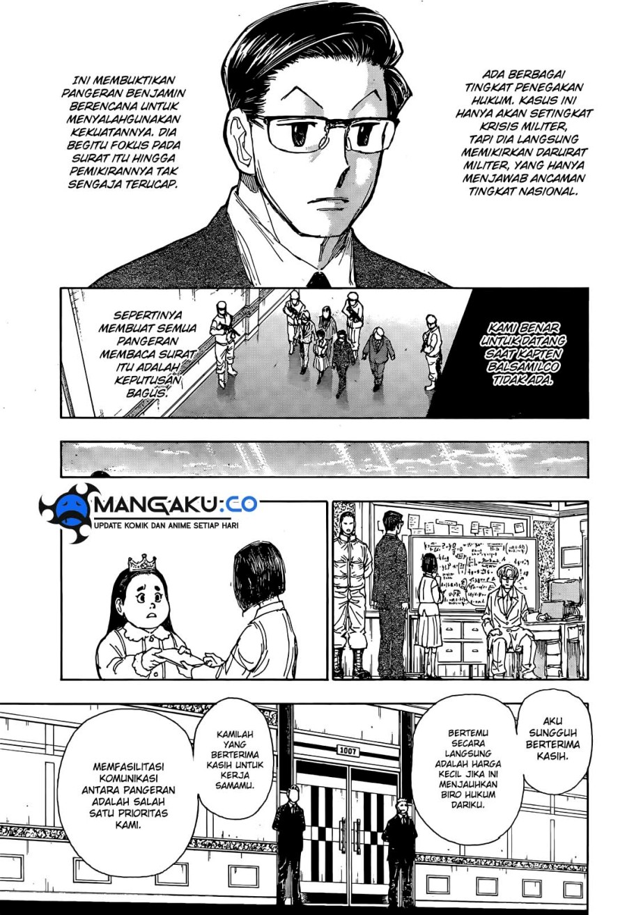 Hunter x Hunter Chapter 402 Gambar 16