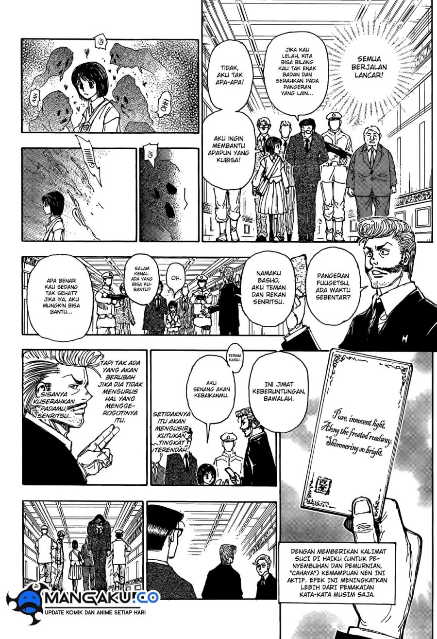 Hunter x Hunter Chapter 402 Gambar 19