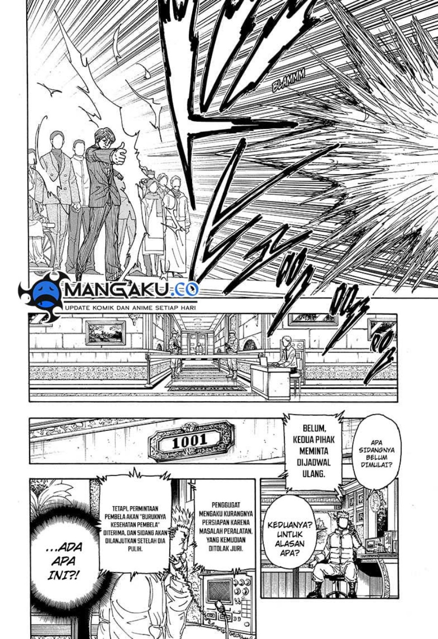 Hunter x Hunter Chapter 403 Gambar 7