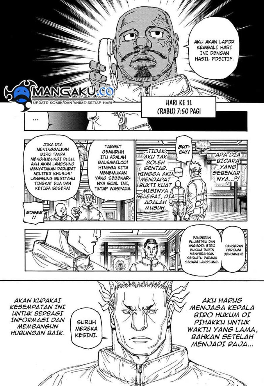 Hunter x Hunter Chapter 403 Gambar 10