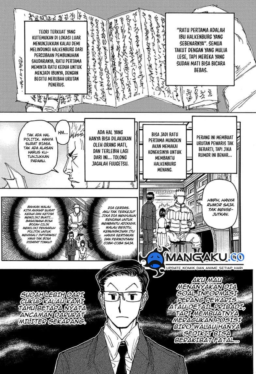 Hunter x Hunter Chapter 403 Gambar 12