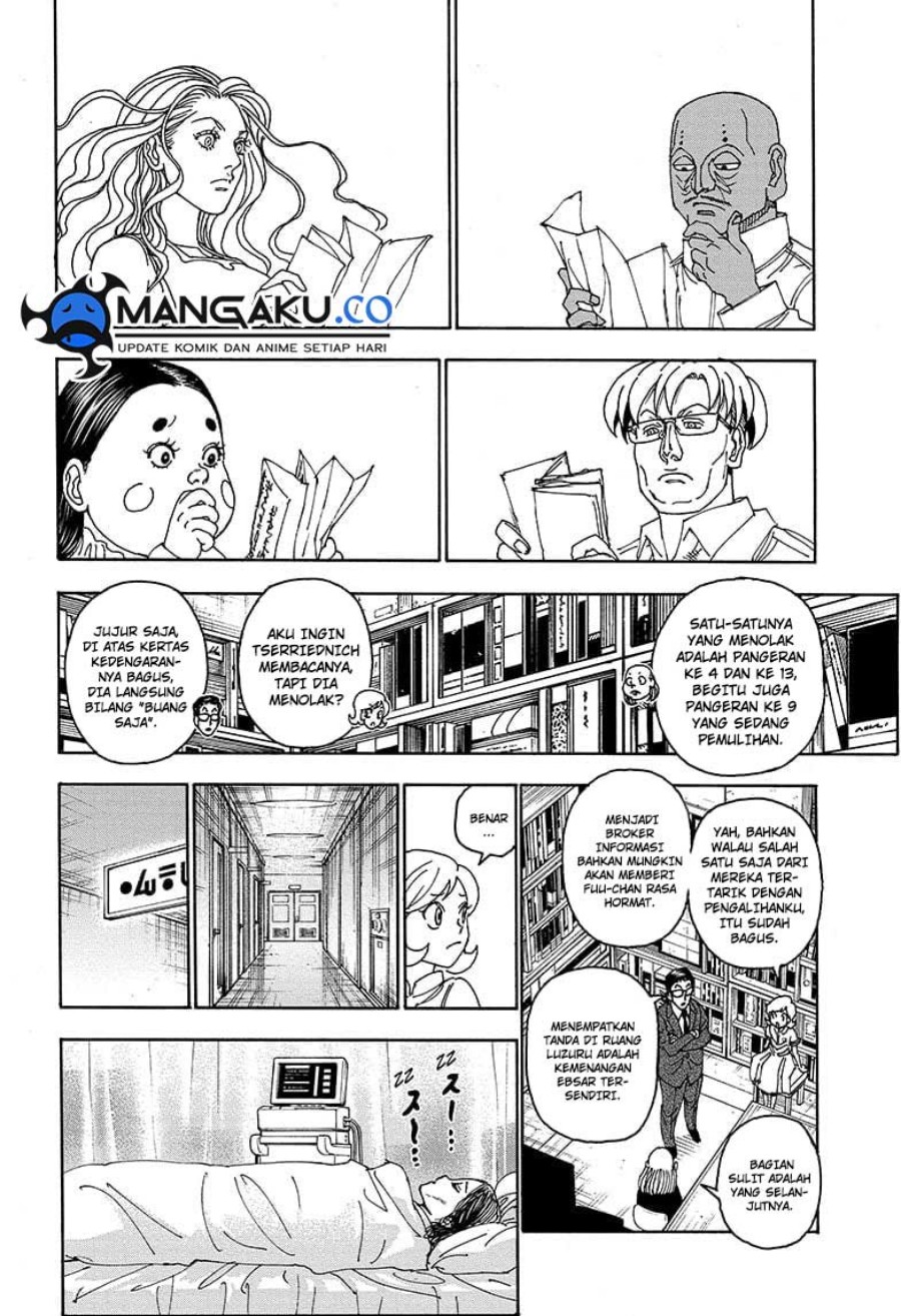 Hunter x Hunter Chapter 403 Gambar 13