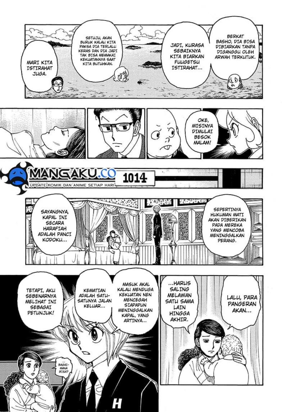 Hunter x Hunter Chapter 403 Gambar 14