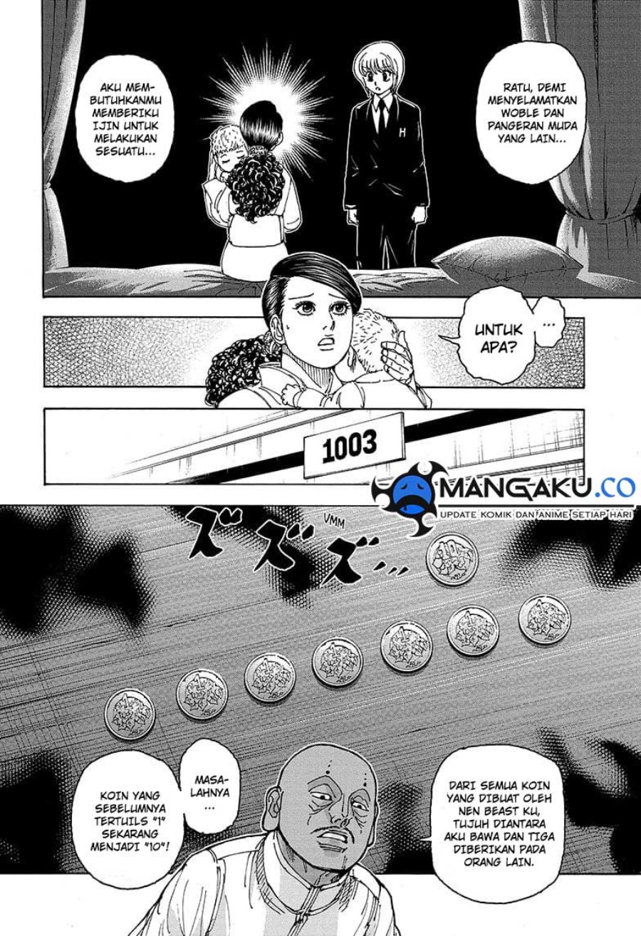 Hunter x Hunter Chapter 403 Gambar 15