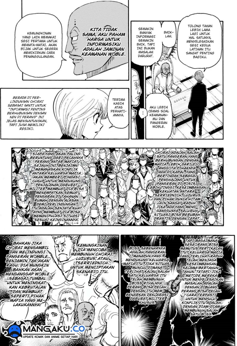 Hunter x Hunter Chapter 404 Gambar 6