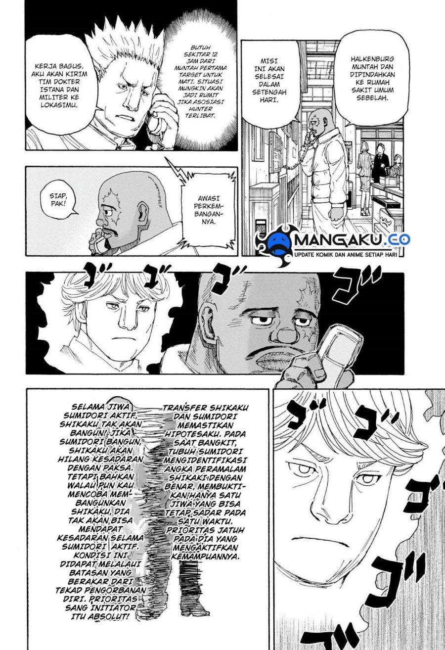 Hunter x Hunter Chapter 404 Gambar 9