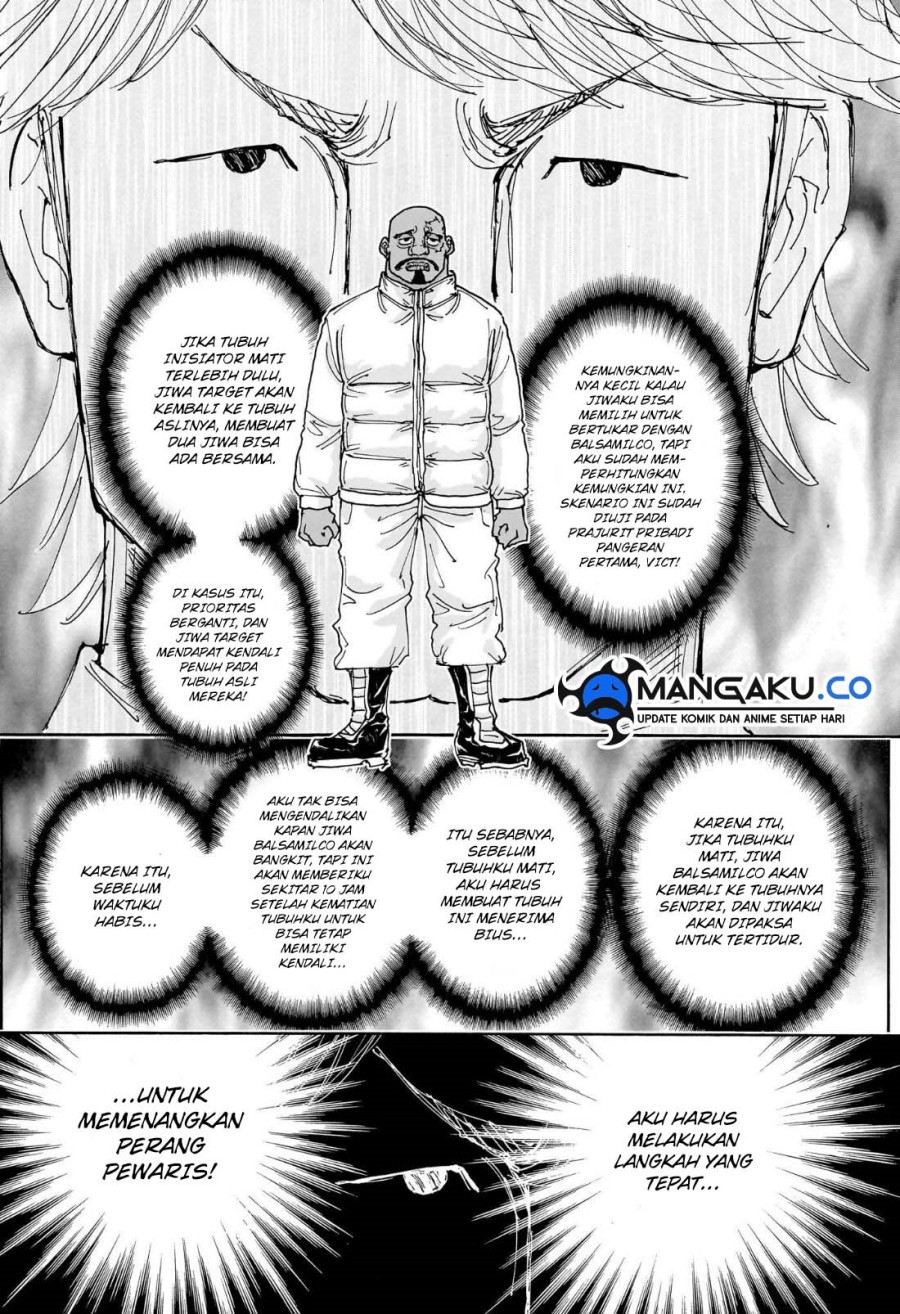 Hunter x Hunter Chapter 404 Gambar 11