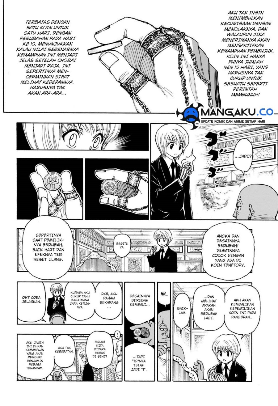 Hunter x Hunter Chapter 404 Gambar 3