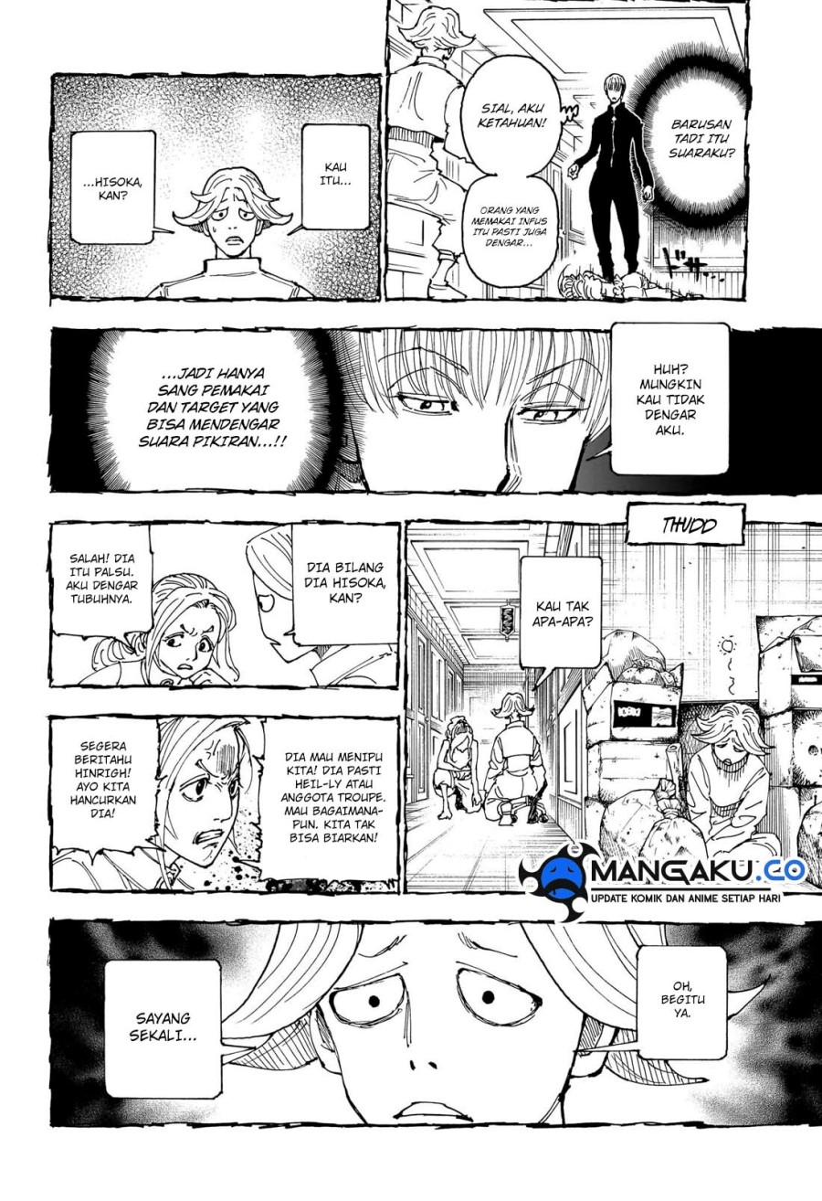 Hunter x Hunter Chapter 405 Gambar 9