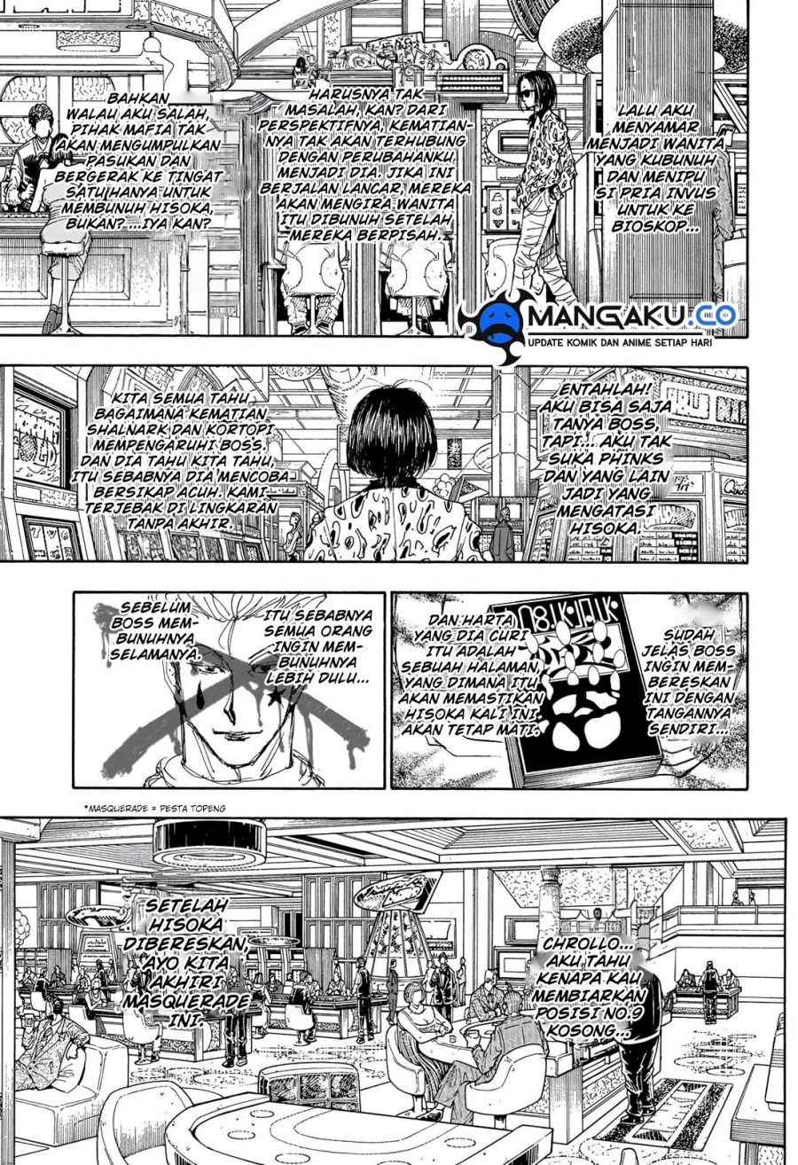 Hunter x Hunter Chapter 405 Gambar 10