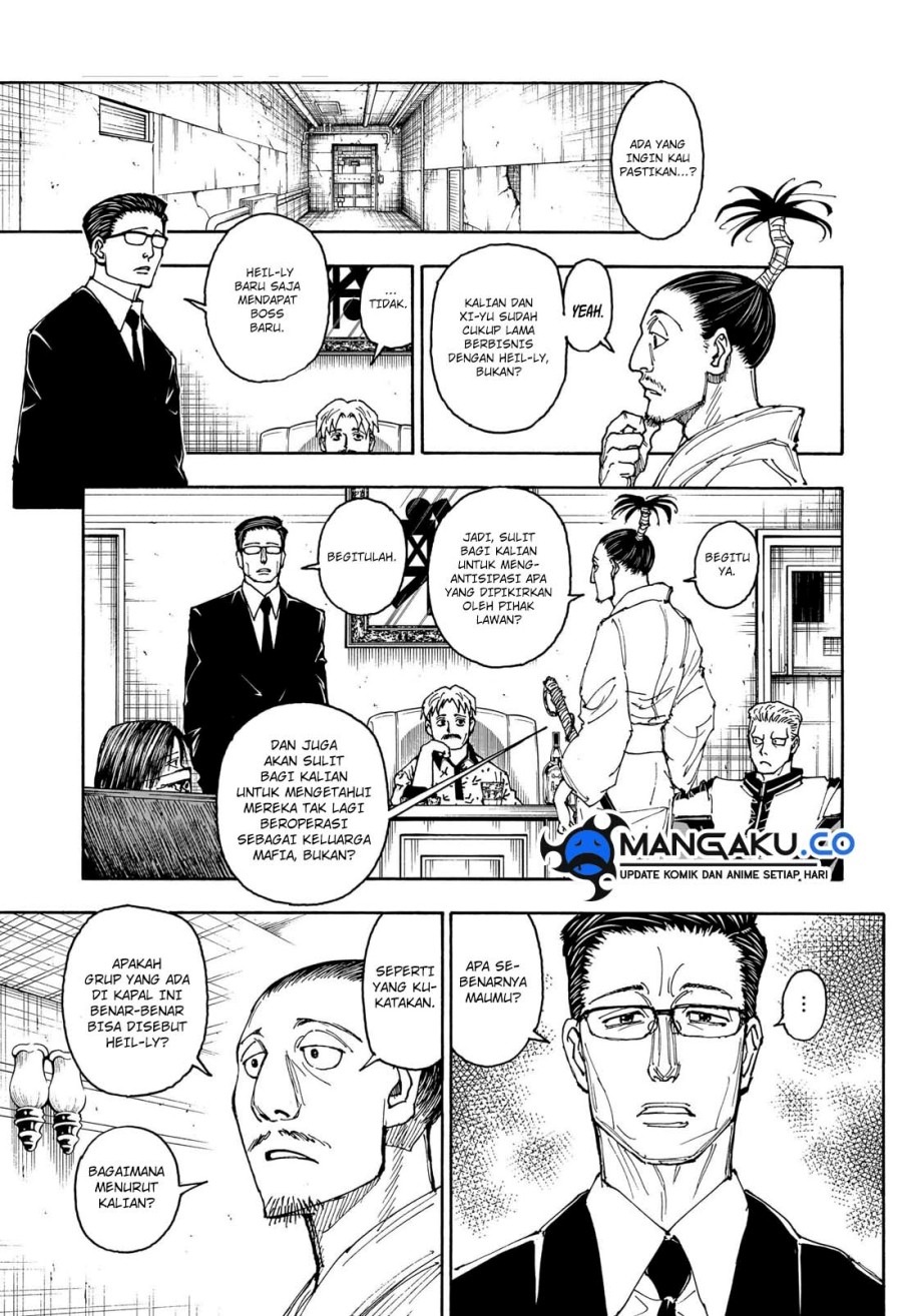 Hunter x Hunter Chapter 405 Gambar 12
