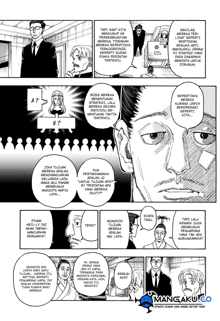Hunter x Hunter Chapter 405 Gambar 14