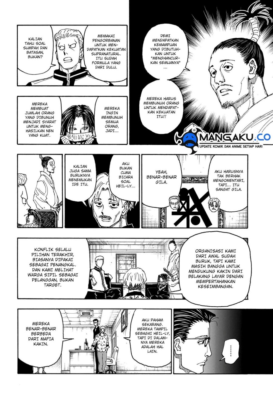 Hunter x Hunter Chapter 405 Gambar 15