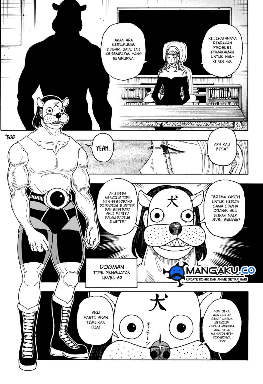 Hunter x Hunter Chapter 405 Gambar 18