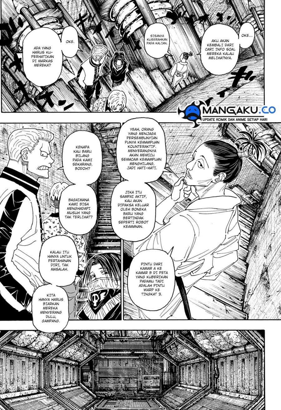 Hunter x Hunter Chapter 406 Gambar 5