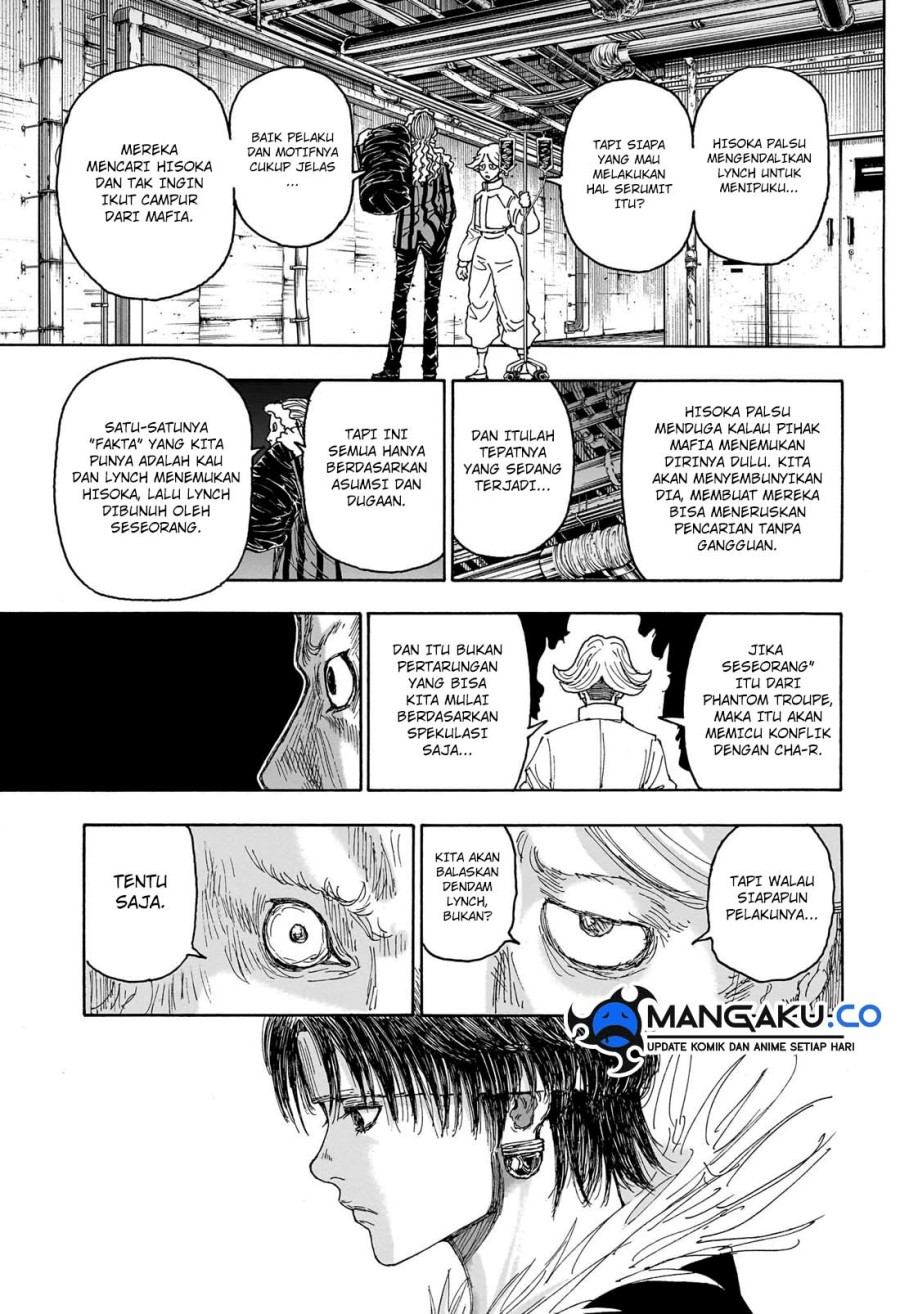 Hunter x Hunter Chapter 406 Gambar 11