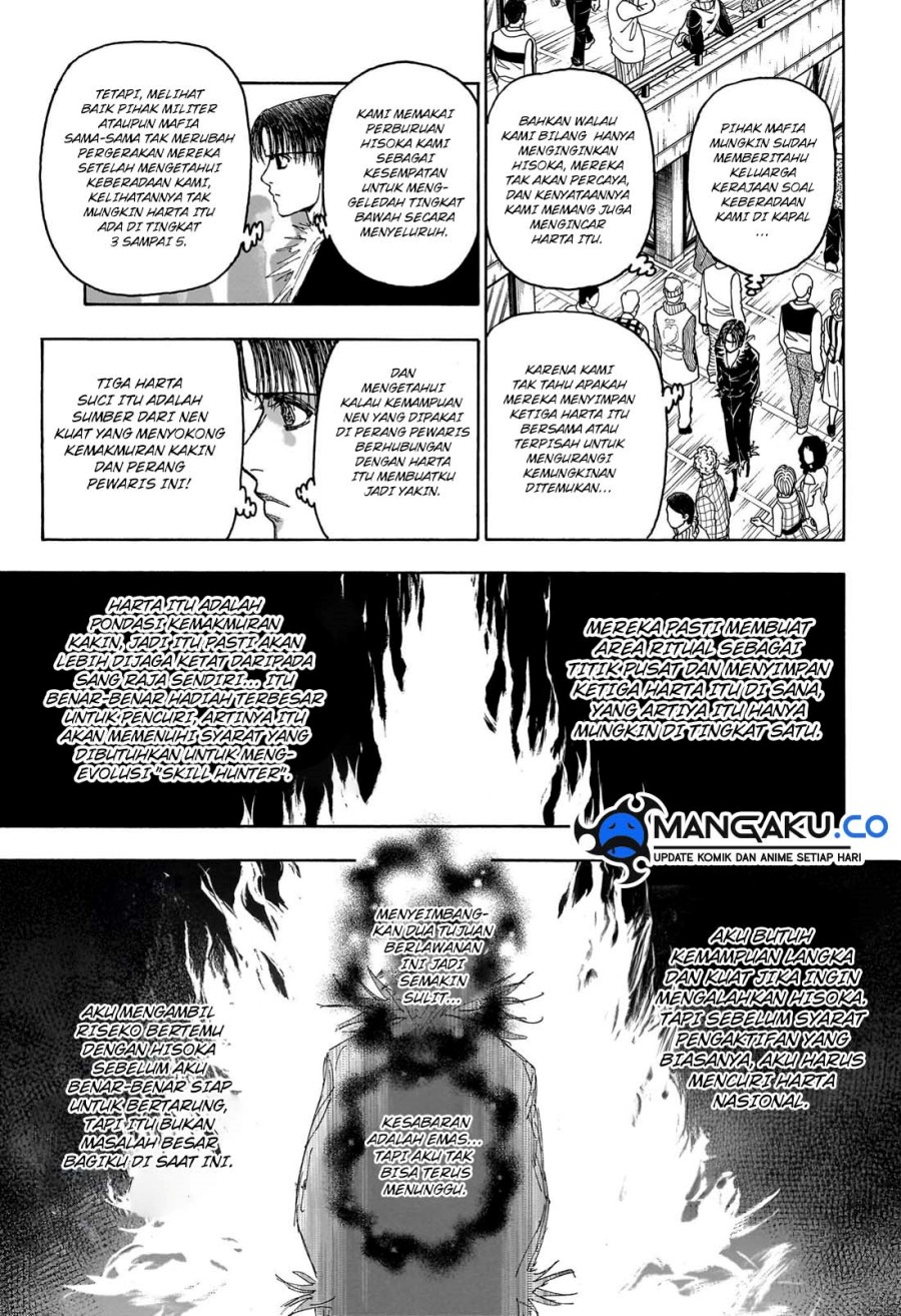Hunter x Hunter Chapter 406 Gambar 15