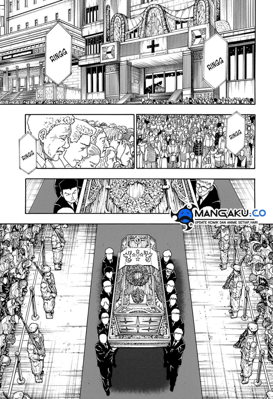 Hunter x Hunter Chapter 406 Gambar 17