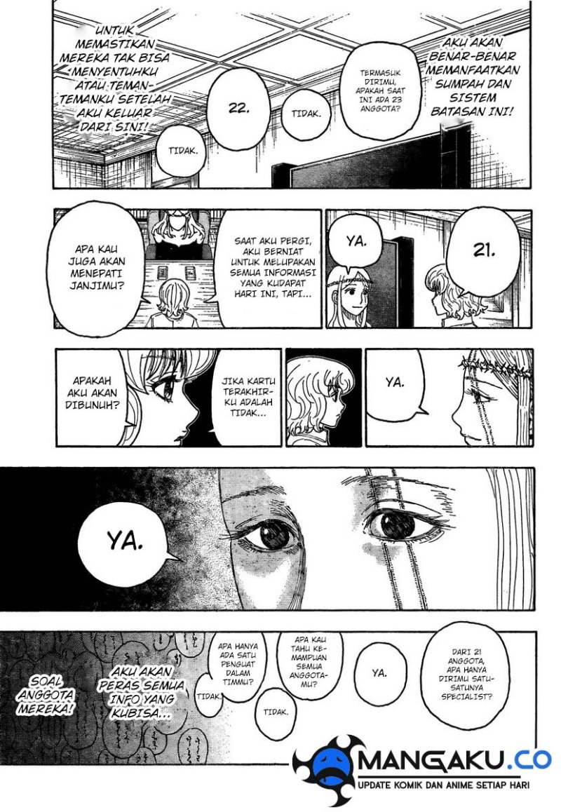 Hunter x Hunter Chapter 409 Gambar 11