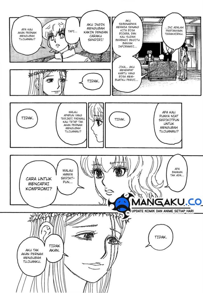Hunter x Hunter Chapter 409 Gambar 12
