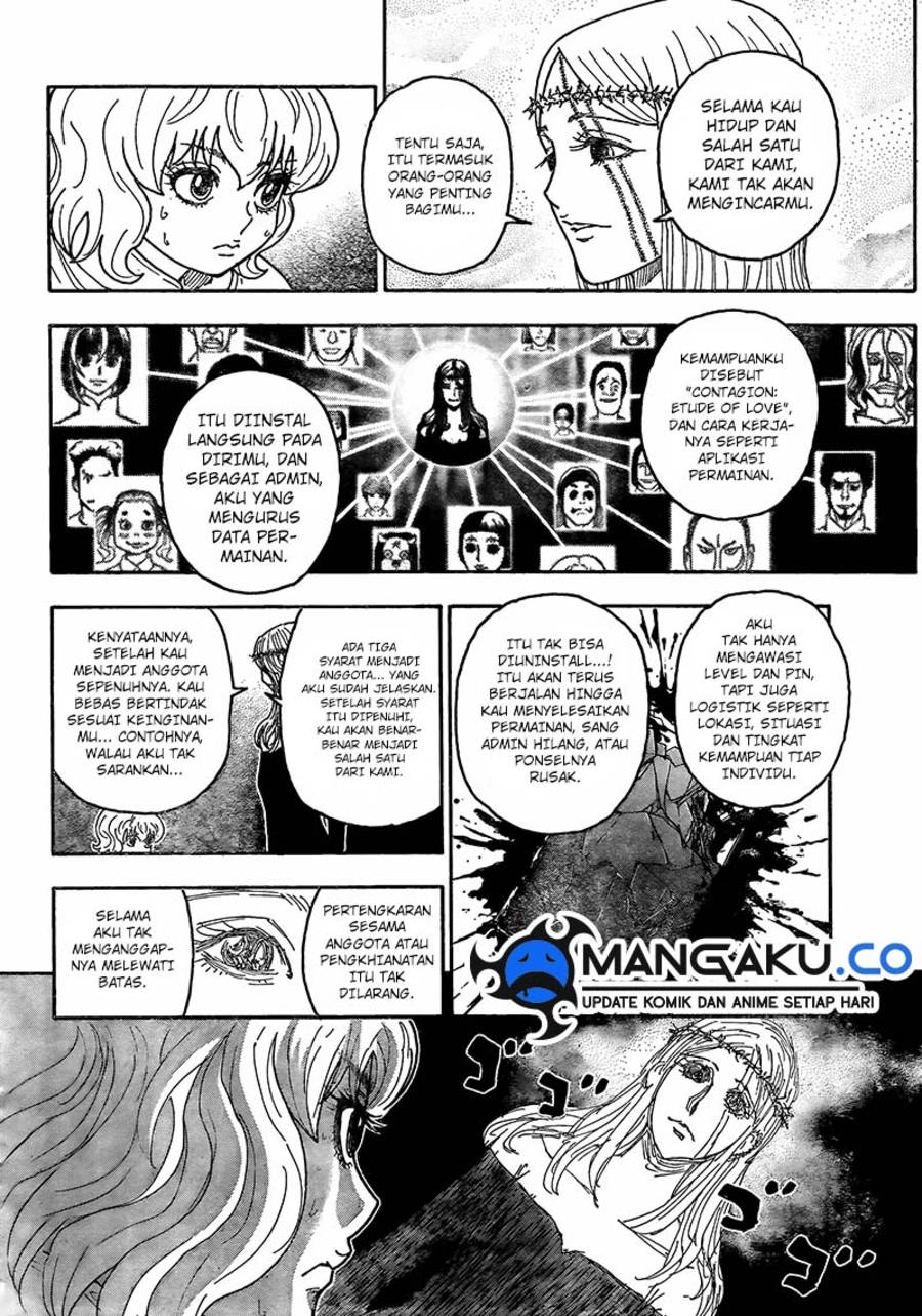 Hunter x Hunter Chapter 410 Gambar 7