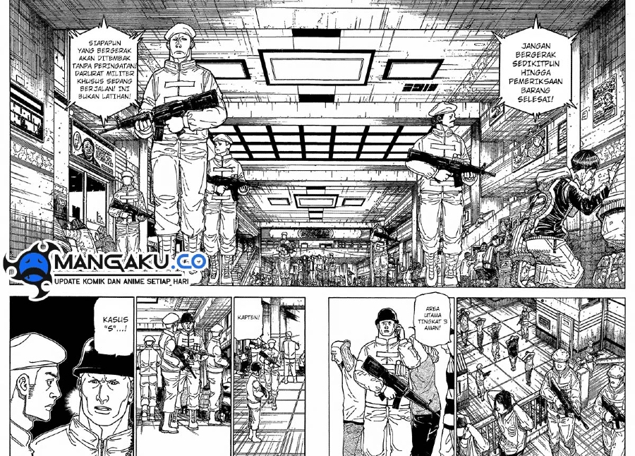 Hunter x Hunter Chapter 410 Gambar 11