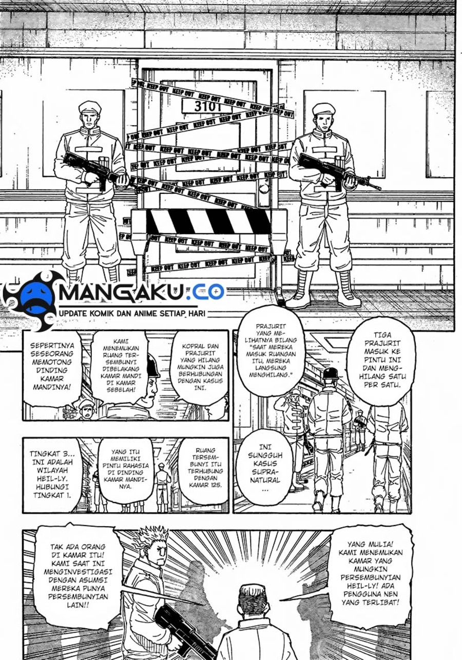Hunter x Hunter Chapter 410 Gambar 12