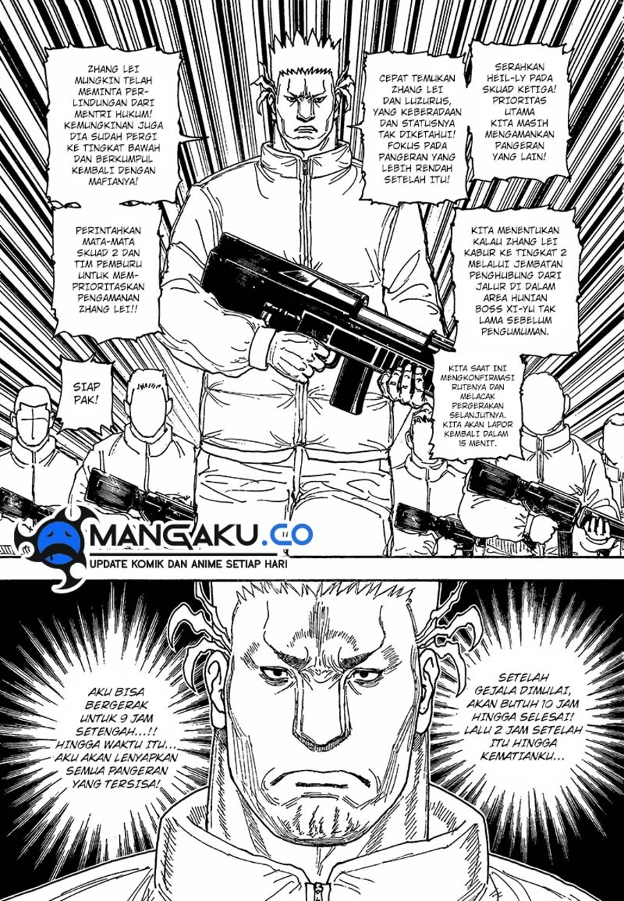 Hunter x Hunter Chapter 410 Gambar 13