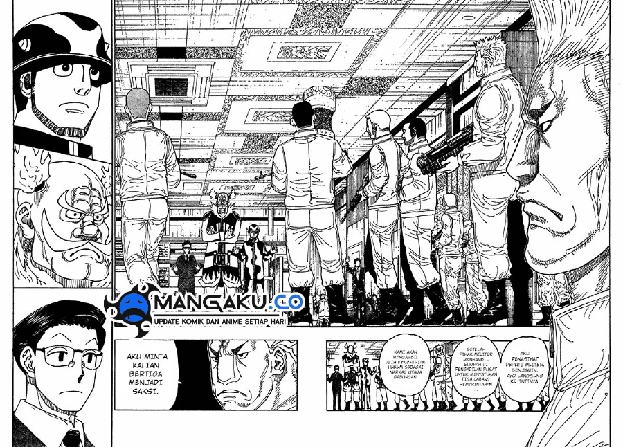 Hunter x Hunter Chapter 410 Gambar 15