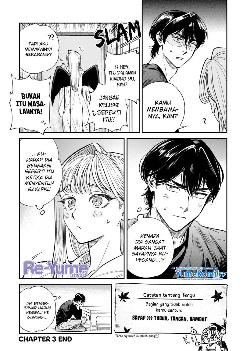 Hachiouji Meibutsu Tengu no Koi Chapter 3 Gambar 34