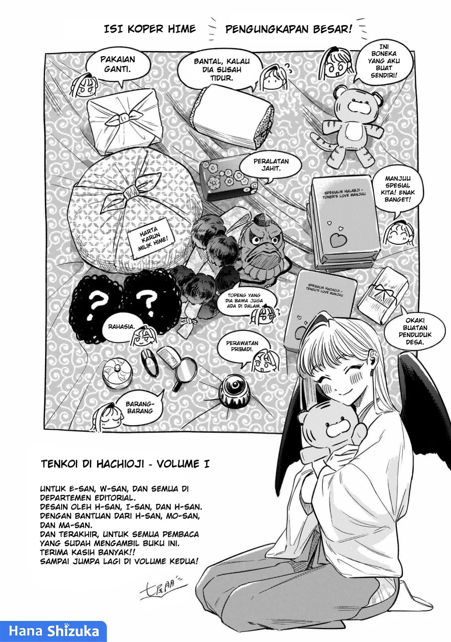 Manga Hachiouji Meibutsu Tengu no Koi Chapter 6.5 gambar nomor 2