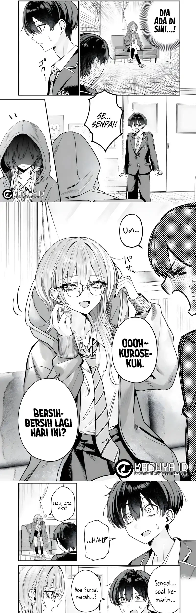 Haimiya-senpai wa Kowakute Kawaii Chapter 6 Gambar 4