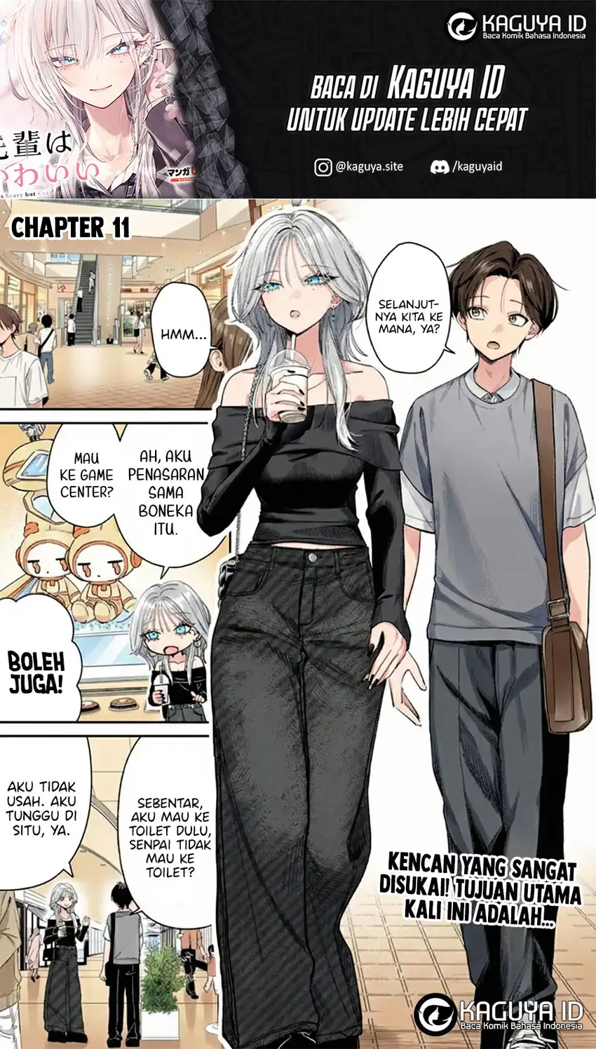 Manga Haimiya-senpai wa Kowakute Kawaii Chapter 11 gambar nomor 2