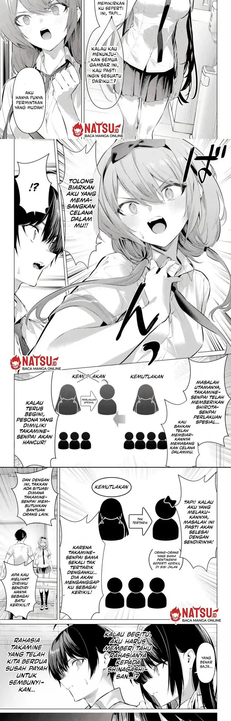 Haite Kudasai Takamine-san Chapter 66.1 Gambar 8