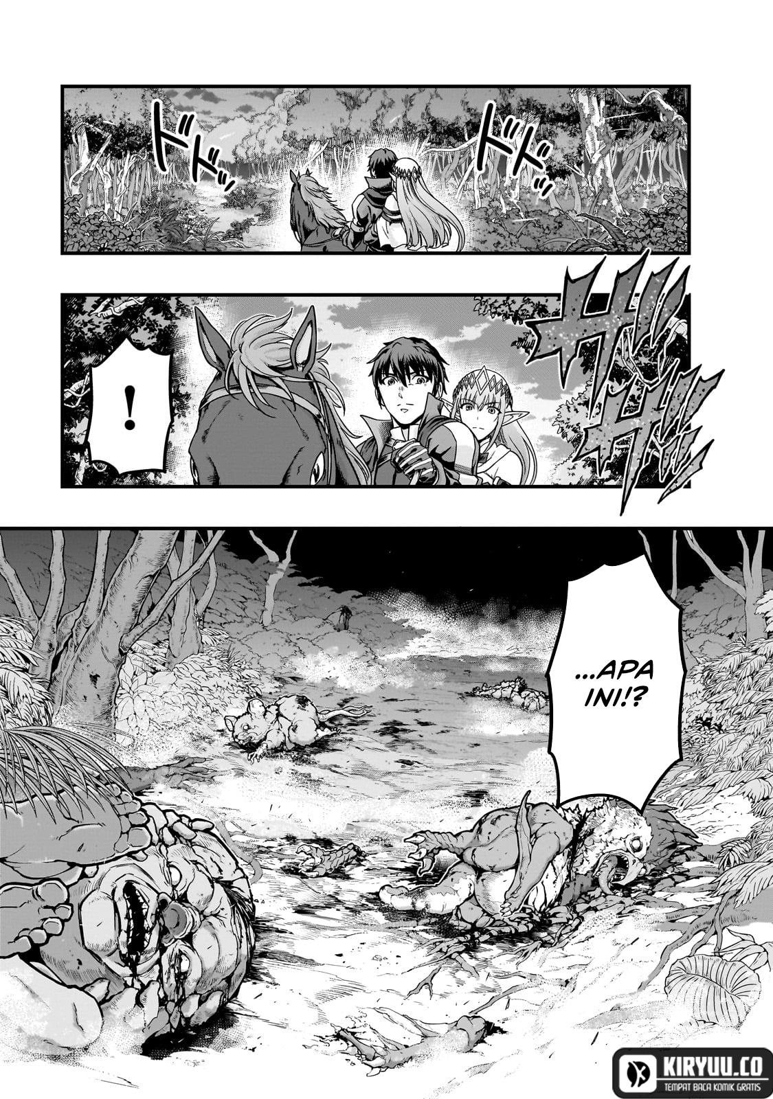 Hazure Waku no “Joutai Ijou Skill” de Saikyou ni Natta Ore ga Subete wo Juurin Suru made Chapter 60 Gambar 30