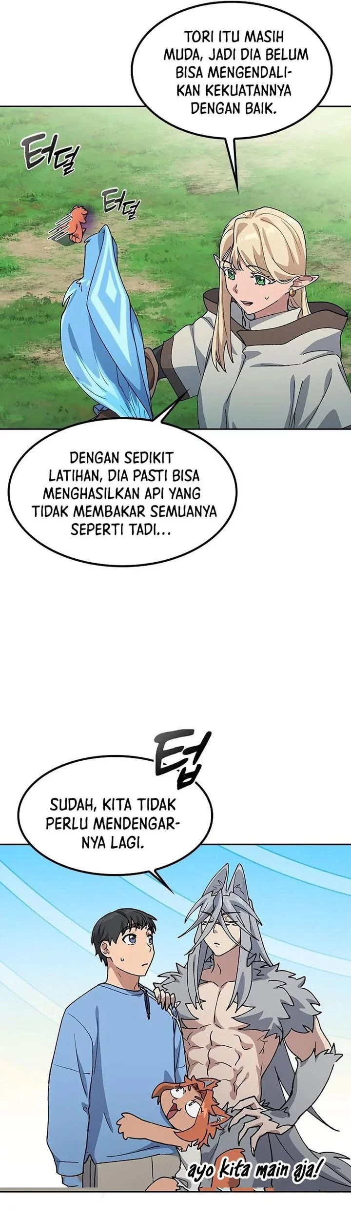 Healing Life Through Camping in Another World Chapter 71 Gambar 40